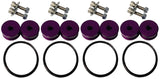 Combinação de kit de liberação rápida de amortecedor de tarugo de solução de torque (roxo): Universal