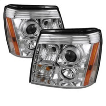 Carregar imagem no visualizador da galeria, Spyder Cadillac Escalade 02-06 Projector Halogen Model- LED Halo DRL Chrm PRO-YD-CE02-DRL-C