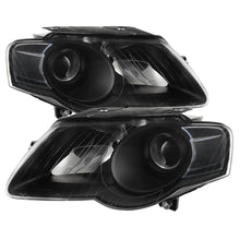 Carregar imagem no visualizador da galeria, Xtune Volkswagen Passat 06-10 (Halogen Only) Projector Headlights Black HD-JH-VWPAT06-BK