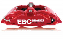 Carregar imagem no visualizador da galeria, EBC Racing 92-00 BMW M3 (E36) Front Right Apollo-4 Red Caliper (for 355mm Rotor)