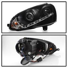Carregar imagem no visualizador da galeria, Spyder Volkswagen GTI 06-09/Jetta 06-09 Halogen Model Only - DRL Black PRO-YD-VG06-DRL-BK
