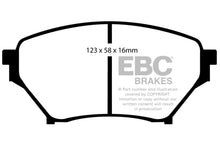 Carregar imagem no visualizador da galeria, EBC 01-03 Mazda Miata MX5 1.8 (Sports Suspension) Redstuff Front Brake Pads
