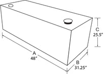 Load image into Gallery viewer, Lund Universal Aluminum Liquid Storage Tank - Brite