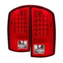 Carregar imagem no visualizador da galeria, Xtune Dodge Ram 07-08 1500 / Ram 07-09 2500/3500 LED Tail Lights Red Clear ALT-JH-DR07-LED-RC