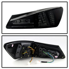 Carregar imagem no visualizador da galeria, Spyder Lexus IS250 06-08 LED Tail Lights Black Smoke ALT-YD-LIS06-LED-BSM