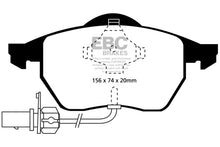 Carregar imagem no visualizador da galeria, EBC 99-01 Audi A4 1.8 Turbo (B5) Ultimax2 Front Brake Pads