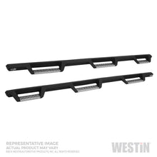 Carregar imagem no visualizador da galeria, Westin 2019 Chevrolet Silverado/Sierra 1500 (5.5ft) Drop Wheel to Wheel Nerf Step Bars - Txt Black