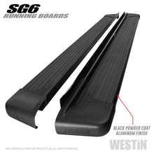 Carregar imagem no visualizador da galeria, Westin SG6 Black Aluminum Running Boards 85.50 in