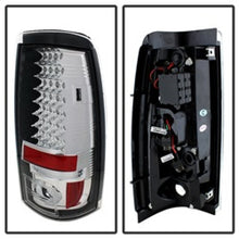 Carregar imagem no visualizador da galeria, Spyder Chevy Silverado 1500/2500 03-06 (Does Not Fit Stepside)LED Tail Lights Chrm ALT-YD-CS03-LED-C