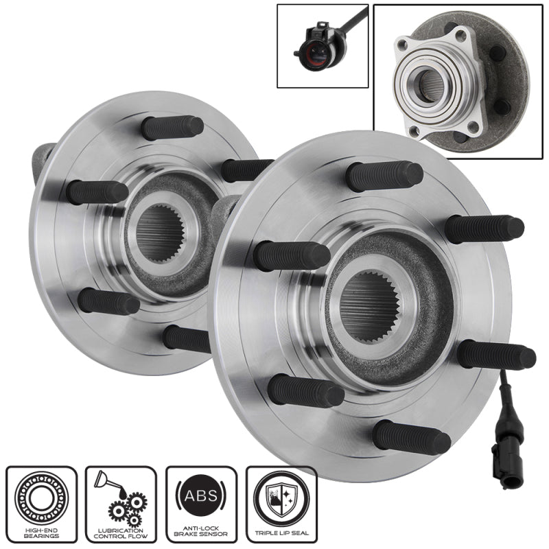 xTune Wheel Bearing and Hub ABS Ford Expedition 07-12- Rear Left and Right BH-541008-08