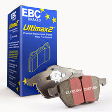 Carregar imagem no visualizador da galeria, EBC 2016+ Jaguar XE-Type 2.0T Ultimax2 Front Brake Pads (Use w/ 12.4in Rotors)