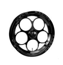 Carregar imagem no visualizador da galeria, Weld Magnum 1-Piece 15x3.5 / Strange Spindle MT / 1.75in. BS Black Wheel - Non-Beadlock