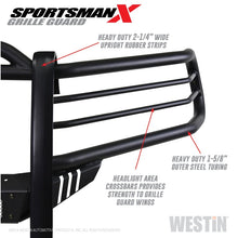 Carregar imagem no visualizador da galeria, Westin 14-21 Toyota 4Runner (Excl. Limited) Sportsman X Grille Guard - Textured Black