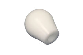 Torque Solution Delrin Tear Drop Shift Knob (Branco): Universal 10x1,25