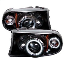 Carregar imagem no visualizador da galeria, Spyder Dodge Dakota 97-04 1PC Projector Headlights CCFL Halo LED Blk PRO-YD-DDAK97-CCFL-BK