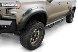 Lund 2019 Chevy Silverado 1500 RX-Rivet Style Textured Elite Series Fender Flares-Black (2Pc.Front)