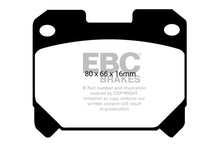 Carregar imagem no visualizador da galeria, EBC 93-98 Toyota Supra 3.0 Twin Turbo Greenstuff Rear Brake Pads