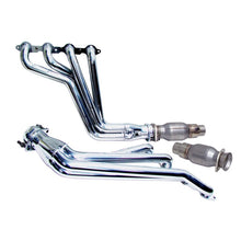 Carregar imagem no visualizador da galeria, BBK 2010-15 Camaro Ls3/L99 1-7/8 Full-LenGTh Headers W/ High Flow Cats (Chrome)