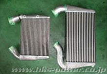 Carregar imagem no visualizador da galeria, HKS 09 Nissan GTR R35 2 Core FMIC includes Carbon Air Duct and Full Piping Kits