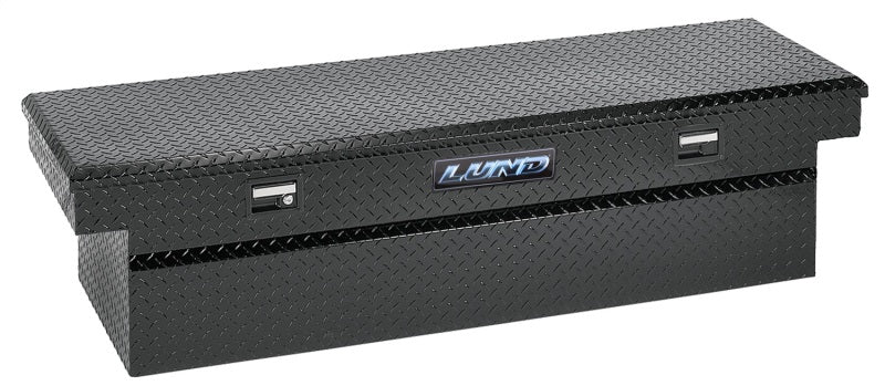 Lund Universal Aluminum Single Lid Cross Bed Box - Black
