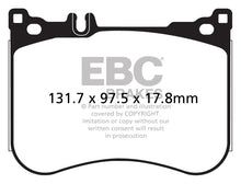 Carregar imagem no visualizador da galeria, EBC 14+ Mercedes-Benz S550 4.7 Twin Turbo AMG Sport Pkg Redstuff Front Brake Pads