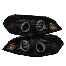 Carregar imagem no visualizador da galeria, Spyder Chevy Impala 06-13 Projector Headlights LED Halo LED Blk Smke PRO-YD-CHIP06-HL-BSM