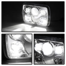 Carregar imagem no visualizador da galeria, Xtune Rectangular SeaLED Beam 7X6 Inch LED Headlights ( High/Low Beam ) Black PRO-JH-7X6LED-HL-BK