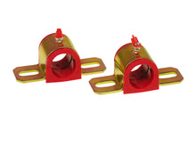 Carregar imagem no visualizador da galeria, Prothane Universal Greasable Sway Bar Bushings - 32MM - Type B Bracket - Red