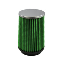 Load image into Gallery viewer, Green Filter Cone Filter - ID 3in. / Base 4.33in. / Top 3.94in / H 6in.