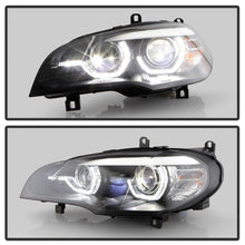 Carregar imagem no visualizador da galeria, Spyder BMW X5 E70 07-10 Xenon/HID AFS High-Power LED Headlights - Black PRO-YD-BMWE7007AFSHIDAP-BK