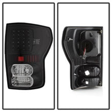 Carregar imagem no visualizador da galeria, Xtune Toyota Tundra 07-13 LED Tail Lights Black ALT-ON-TTU07-LED-BK