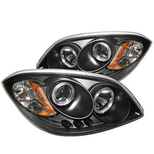 Carregar imagem no visualizador da galeria, Spyder Chevy Cobalt 05-10/Pontiac G5 07-09 Projector Headlights LED Halo LED Blk PRO-YD-CCOB05-HL-BK