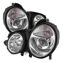 Carregar imagem no visualizador da galeria, Xtune Mercedes Benz W210 E-Class 00-02 Projector Headlights Chrome PRO-CL-MW21099-C