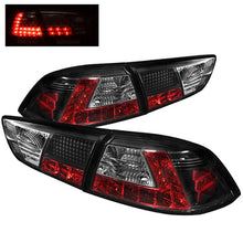 Carregar imagem no visualizador da galeria, Spyder Mitsubishi Lancer/Evolution X 08-14 LED Tail Lights Blk ALT-YD-MITEVO1008-LED-BK