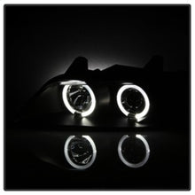 Carregar imagem no visualizador da galeria, Spyder BMW Z3 96-02 Projector Headlights LED Halo Black High H1 Low H1 PRO-YD-BMWZ396-HL-BK