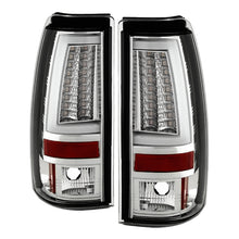 Carregar imagem no visualizador da galeria, Spyder Chevy Silverado 1500/2500 03-06 Version 2 LED Tail Lights - Chrome ALT-YD-CS03V2-LED-C