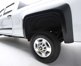 EGR 14+ Chev Silverado 5.8ft Bed Rugged Look Fender Flares - Rear Pair (751674R)