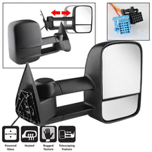 Carregar imagem no visualizador da galeria, Xtune Chevy Silverado 03-06 Manual Extendable Power Heated Adjust Mirror Right MIR-CSIL03-PW-R