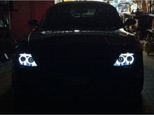 Carregar imagem no visualizador da galeria, Spyder BMW Z4 03-08 Projector Headlights Xenon/HID Model Only - LED Halo Black PRO-YD-BMWZ403-HID-BK