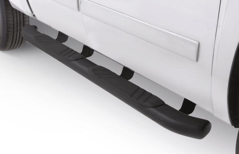 Lund 08-12 Toyota Sequoia (80in) 5in. Oval Bent Nerf Bars - Black