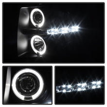 Carregar imagem no visualizador da galeria, Spyder Chevy Silverado 1500/2500 07-13 Projector Headlights LED Halo LED Blk Smke PRO-YD-CS07-HL-BSM