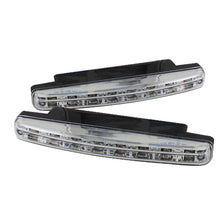 Load image into Gallery viewer, Xtune Universal Drl 8 White LED Lights Chrome CBL-DRL-8LED-C