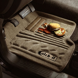 Lund 15-17 Chevy Colorado Crew Cab Catch-It Carpet Front Floor Liner - Tan (2 Pc.)