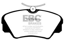 Carregar imagem no visualizador da galeria, EBC 97-01 Cadillac Catera 3.0 Ultimax2 Front Brake Pads