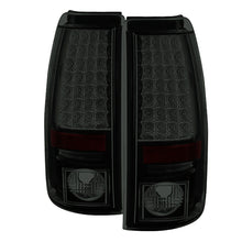 Carregar imagem no visualizador da galeria, Spyder Chevy Silverado 1500 03-06 (Not Fit Stepside)LED Tail Lights Blk Smke ALT-YD-CS03-LED-BSM