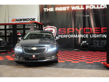 Carregar imagem no visualizador da galeria, Spyder Chevy Cruze 11-14 Projector Headlights LED Halo -DRL Blk High H1 Low H7 PRO-YD-CCRZ11-DRL-BK