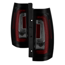 Carregar imagem no visualizador da galeria, Spyder Chevy Suburban 07-14 V2 - LED Tail Lights - Black Smoke ALT-YD-CSUB07V2-LED-BSM