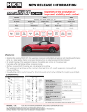 Load image into Gallery viewer, HKS HIPERMAX IV GT SPEC20 ND5RC FULL KIT