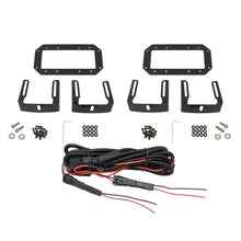 Carregar imagem no visualizador da galeria, Westin HDX Flush Mount B-FORCE LED Light Kit (Set of 2) w/wiring harness - Black