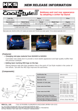 Load image into Gallery viewer, HKS COOL STYLE II GP5 LEB-H1 FIT HYBRID